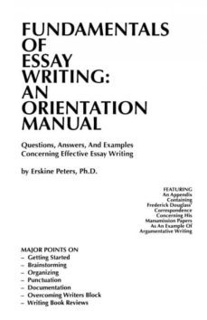 fundamentals of essay writing-9780916147051