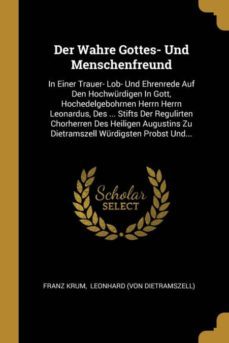der wahre gottes und menschenfreund-9781010991151