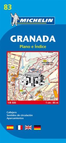 plano michelin granada (ref.19083)-9782067127951