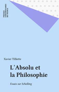 l'absolu et la philosophie (ebook)-xavier tilliette-9782130663751