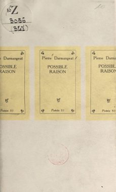 possible raison (ebook)-pierre darmangeat-9782232134951