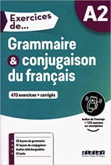 exercices de grammaire et conjugaison a2 - livre (frances)-9782278095551