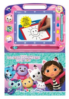 la casa de muñecas de gabby (libro + pizarra magnetica)-9782764375051