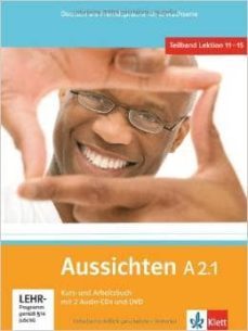 aussichten a2.1 - alumno+ejercicios+2 cd+dvd-9783126762151