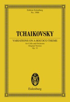 variations on a rococo theme (ebook)-pyotr ilyich tchaikovsky-9783795721251