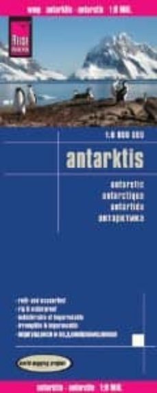 antartida, mapa impermeable. escala 1:8000000-9783831772551