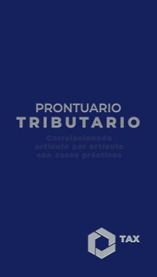 prontuario tributario 2025 (ebook)-josé pérez chávez-raymundo fol olguín-9786075880051