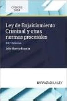 ley de enjuiciamiento criminal y otras normas procesales-9788410783751