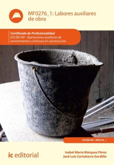 labores auxiliares de obra. eocb0109 (ebook)-jose luis cortabarra gordillo-9788411848251