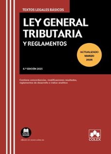 ley general tributaria y reglamentos 2025.-9788411949651