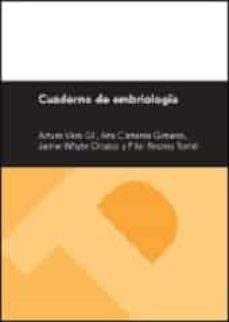 cuaderno de embriologia-arturo vera gil-9788415274551