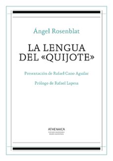 la lengua del quijote (ebook)-angel rosenblat-9788416230051