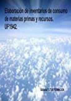 uf1942 elaboracion de inventarios de consumo de materias primas y recursos-9788416482351