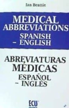 medical abbreviations/ spanish-english-9788416966851