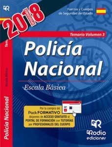 cuerpo nacional de policia: escala basica: temario (vol. 3) (5ª ed.)-9788417287351