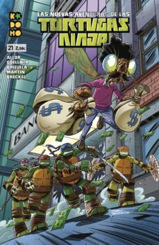 las nuevas aventuras de las tortugas ninja nº 21-paul allor-caleb goellner-9788419428851
