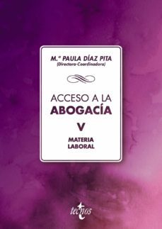 acceso a la abogacia volumen v. materia laboral-9788430974351