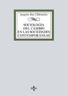 sociologia del cambio en las sociedades contemporaneas-9788430976751