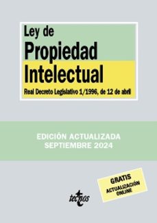 ley de propiedad intelectual (6ª ed.)-9788430991051