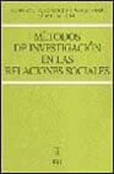 metodos de investigacion en las relaciones sociales-9788432120251