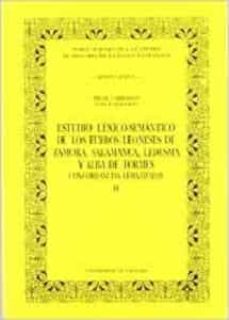 estudio lexico-semantico de los fueros leoneses de zamora, salama nca, ledesma y alba de tormes, 2 vols.-pilar carrasco-ines carrasco-9788433823151