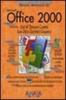 office 2000 (manuales avanzados (incluye cd-rom)-9788441509351