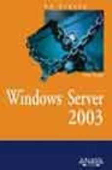 la biblia de windows server 2003-william boswell-9788441516151