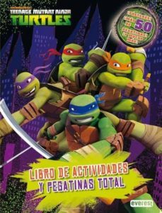 tortugas ninja. libro de actividades y pegatinas total-9788444169651