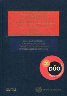 comentarios al codigo civil de cataluña (2ª ed.)-francisco de paula puig blanes-9788447046751