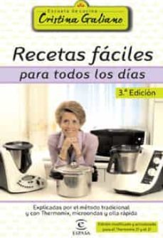 (pe) recetas faciles para todos los dias (3ª ed.)-cristina galiano-9788467022551