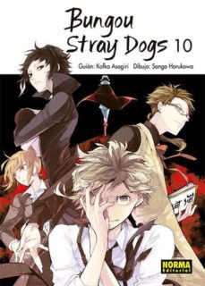 bungou stray dogs 10-kafka asagiri-sango harukawa-9788467936551