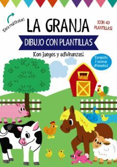dibujo con plantillas: la granja-elizabeth golding-9788469627051