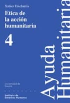 etica de la accion humanitaria-9788474855951