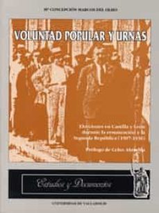 voluntad popular y urnas-9788477624851