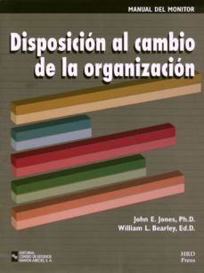 disposicion al cambio de la organizacion: manual del monitor y cu aderno-9788480043151