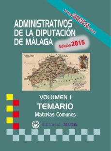 administrativos de la diputacion de malaga temario volumen i-9788482193151