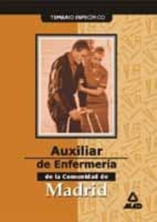 auxiliar de enfermeria de la comunidad autonoma de madrid-9788483115251