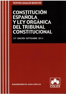 constitucion española y tribunal constitucional-9788483424551