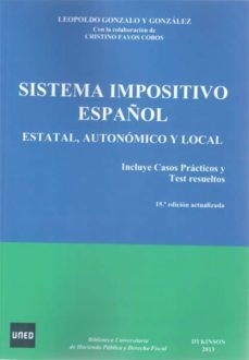 sistema impositivo español-9788490316351