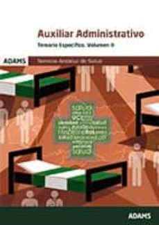 auxiliar administrativo servicio andaluz de salud-9788490841051