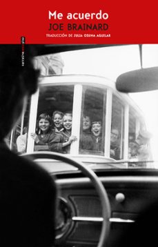 me acuerdo-joe brainard-9788496867451