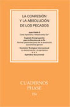 la confesion y la absolucion de los pecados-josep urdeix-9788498050851