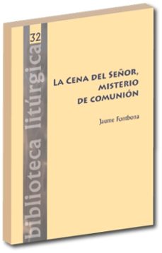 la cena del señor, misterio de comunion-jaume fontbona i misse-9788498052251