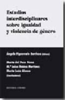 estudios interdisciplinares sobre igualdad y violencia de genero-9788498364651