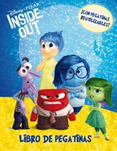 inside out. libro de pegatinas-walt disney-9788499516851