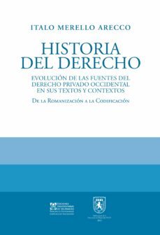historia del derecho (ebook)-italo merello arecco-9789561710351