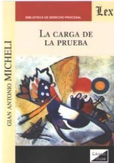 la carga de la prueba (micheli)-gian antonio micheli-9789563923551