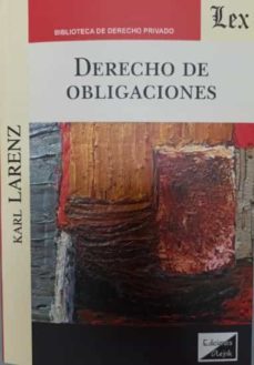 derecho de obligaciones (larenz)-9789563925951