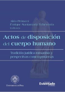 actos de disposicion del cuerpo humano (ebook)-alessandro cassarino-9789587905151