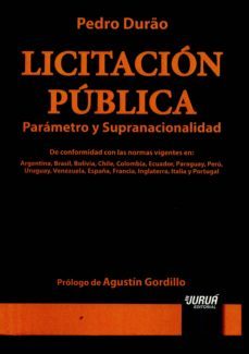 licitacion publica, parametro y supranacionalidad-pedro durao-9789897123351